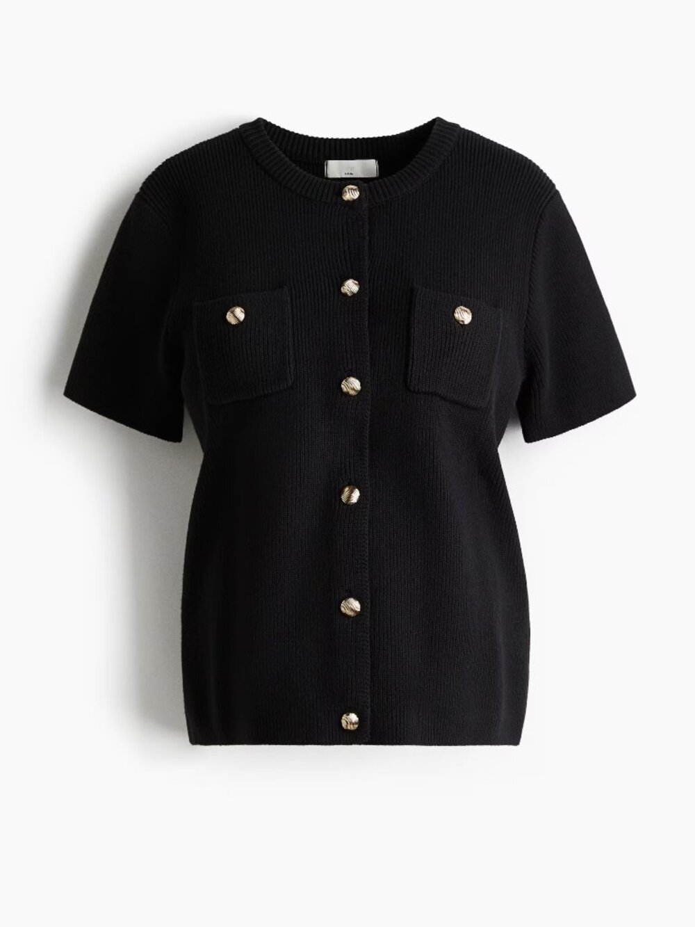 H&M MAMA Rib-Knit Cardigan